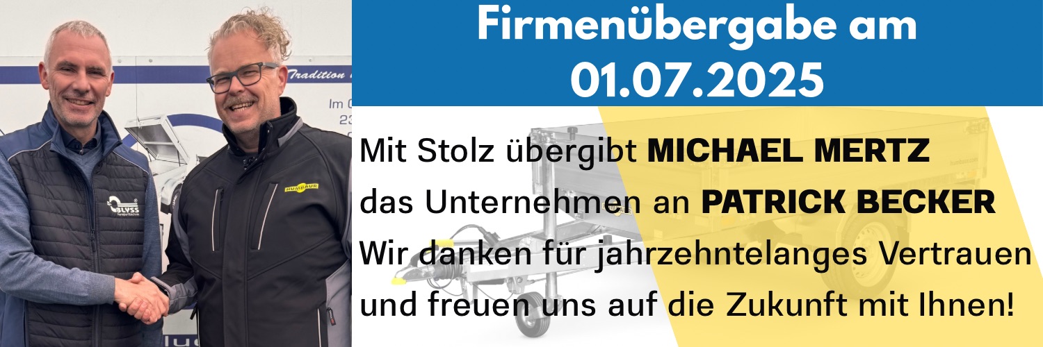 Firmenübergabe am 01.07.2025 Firmenübergabe am 01.07.2025